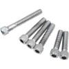 Set de șuruburi cromate pentru capacul axului cu came cu striații DRAG SPECIALTIES MK239