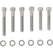 Set de șuruburi cromate pentru capacul axului cu came smooth DRAG SPECIALTIES MK212S Set de șuruburi cromate pentru capacul axului cu came smooth DRAG SPECIALTIES MK212S thumb