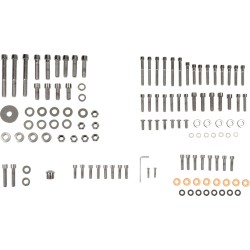 Set de șuruburi cromate pentru motor cu capete netede DRAG SPECIALTIES MK108S Set de șuruburi cromate pentru motor cu capete netede DRAG SPECIALTIES MK108S
