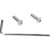 Set de șuruburi pentru capacul punctului cu cap cromat DRAG SPECIALTIES MK128