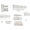 Set de șuruburi cromate pentru motor cu cap striat DRAG SPECIALTIES MK244
