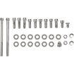 Set de șuruburi cromate pentru montarea motorului cu capete netede DRAG SPECIALTIES MK264S thumb
