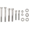 Set de șuruburi cromate pentru montarea motorului cu capete netede DRAG SPECIALTIES MK267S
