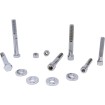 Set de șuruburi cromate pentru montarea motorului cu cap striat DRAG SPECIALTIES MK267 Set de șuruburi cromate pentru montarea motorului cu cap striat DRAG SPECIALTIES MK267 thumb