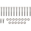 Set șuruburi capac supape cu cap tip allen crom DRAG SPECIALTIES MK208