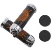 Mânere skull cu ochi roșii DRAG SPECIALTIES 17-0505CDTS