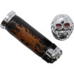 Mânere skull cu ochi roșii DRAG SPECIALTIES 17-0505CDTS Mânere skull cu ochi roșii DRAG SPECIALTIES 17-0505CDTS thumb