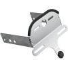 Suport pentru număr de înmatriculare/lumină spate crom pentru aripă QUICKBOB DRAG SPECIALTIES 12-0048-BX-LB2