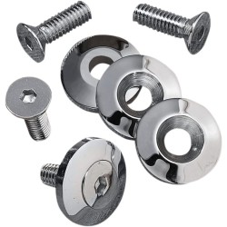 Set de montare pentru rezervoare plate crom DRAG SPECIALTIES 22-0110-BC-139 Set de montare pentru rezervoare plate crom DRAG SPECIALTIES 22-0110-BC-139