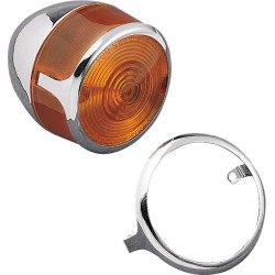 Inele decorative cromate pentru semnalizatoare DRAG SPECIALTIES 72182 Inele decorative cromate pentru semnalizatoare DRAG SPECIALTIES 72182