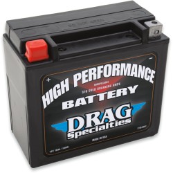 Baterie de înaltă performanță AGM 12V plumb-acid înlocuitor 175 mm x 87 mm x 155 mm negru DRAG SPECIALTIES DRSM72RBH Baterie de înaltă performanță AGM 12V plumb-acid înlocuitor 175 mm x 87 mm x 155 mm negru DRAG SPECIALTIES DRSM72RBH
