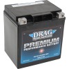 Baterie premium (GYZ) 12V plumb-acid înlocuitor 166 mm x 126 mm x 175 mm negru DRAG SPECIALTIES DRSM7232HL