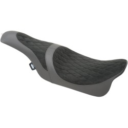 Șa CABALERO FORWARD SUEDE DIAMOND BLACK DRAG SPECIALTIES 0801-1038