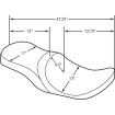 Șei cu profil redus pentru YAFFE RAZORBACK 6-GAL. TANK DRAG SPECIALTIES 0801-1075 thumb