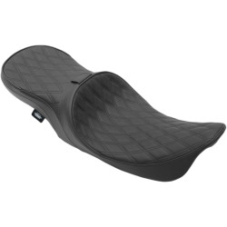 Șa turistică cu profil redus și opțiune de spătar pentru șofer DRAG SPECIALTIES 0801-1104 Șa turistică cu profil redus și opțiune de spătar pentru șofer DRAG SPECIALTIES 0801-1104