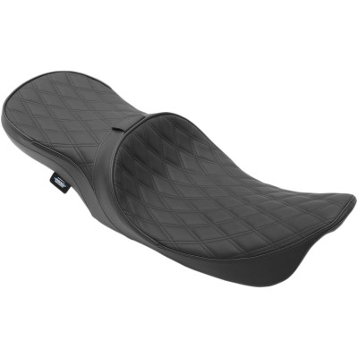 Șa turistică cu profil redus și opțiune de spătar pentru șofer DRAG SPECIALTIES 0801-1104 Șa turistică cu profil redus și opțiune de spătar pentru șofer DRAG SPECIALTIES 0801-1104