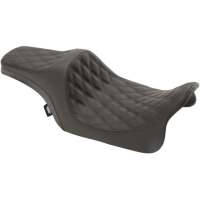 Șa PREDATOR III double diamond black/black DRAG SPECIALTIES 0801-1114