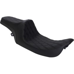Șei PREDATOR III double diamond vinil negru/negru DRAG SPECIALTIES 0801-1129