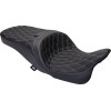 Șa Freedom vinil double diamond cusături argintii FLH 2009-23 DRAG SPECIALTIES 0801-1482