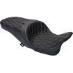 Șa Freedom vinil double diamond cusături argintii FLH 2009-23 DRAG SPECIALTIES 0801-1482 thumb