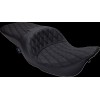 Șa Freedom Tour, Bk DD cu vinil Bk stch, FLHT/R/X, FLHTC/U/G DRAG SPECIALTIES 08011504-4676B