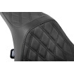 Șa Predator 3 double diamond black vinyl touring DRAG SPECIALTIES 4686B thumb