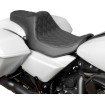 Șa Predator 3 double diamond black vinyl touring DRAG SPECIALTIES 4686B thumb