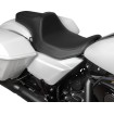 Șa Predator 3 vinil negru neted cu Slip Stop Touring DRAG SPECIALTIES 4686E thumb