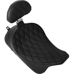 Șa solo față - Double Diamond - negru Sittch - cu opțiune pentru spătar - FL '08-'23 DRAG SPECIALTIES 4699B Șa solo față - Double Diamond - negru Sittch - cu opțiune pentru spătar - FL '08-'23 DRAG SPECIALTIES 4699B