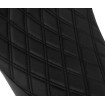 Șa solo față - Double Diamond - negru Sittch - cu opțiune pentru spătar - FL '08-'23 DRAG SPECIALTIES 4699B thumb
