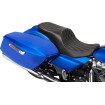 Șa Freedom Tour 2-up negru vinil DD cusături argintii Touring DRAG SPECIALTIES 4711C thumb