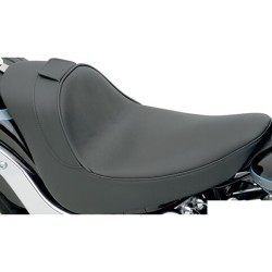 Șa solo cu spătar opțional EZ Glide în față cu receptor pentru spătarul șoferului vinil negru DRAG SPECIALTIES 0802-0626 Șa solo cu spătar opțional EZ Glide în față cu receptor pentru spătarul șoferului vinil negru DRAG SPECIALTIES 0802-0626