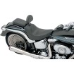 Șa solo cu spătar opțional EZ Glide în față cu receptor pentru spătarul șoferului vinil negru DRAG SPECIALTIES 0802-0626 Șa solo cu spătar opțional EZ Glide în față cu receptor pentru spătarul șoferului vinil negru DRAG SPECIALTIES 0802-0626 thumb