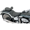 Șa solo cu spătar opțional EZ Glide în față cu receptor pentru spătarul șoferului vinil negru DRAG SPECIALTIES 0802-0626 Șa solo cu spătar opțional EZ Glide în față cu receptor pentru spătarul șoferului vinil negru DRAG SPECIALTIES 0802-0626 thumb
