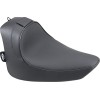 Șa solo cu spătar opțional EZ Glide față solo vinil negru DRAG SPECIALTIES 0802-0632