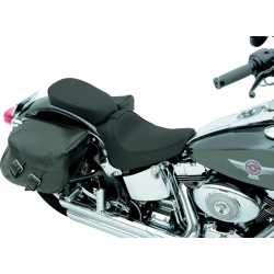 Șa pasager spate solo wide vinyl neagră DRAG SPECIALTIES 0802-0636