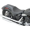 Șa PREDATOR lungime completă față netedă vinil negru DRAG SPECIALTIES 0802-0779