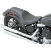 Șa PREDATOR lungime completă față netedă vinil negru DRAG SPECIALTIES 0802-0779 thumb