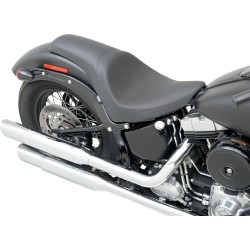 Șa PREDATOR lungime completă față netedă vinil negru DRAG SPECIALTIES 0802-0779 Șa PREDATOR lungime completă față netedă vinil negru DRAG SPECIALTIES 0802-0779