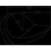 Șa față standard cu locaș pentru spătarul șoferului vinil negru DRAG SPECIALTIES 0802-0806 Șa față standard cu locaș pentru spătarul șoferului vinil negru DRAG SPECIALTIES 0802-0806 thumb