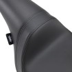 Șei PREDATOR solo vinil neted negru DRAG SPECIALTIES 0802-0921 thumb