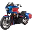 Șa Predator III - dublu romboidală - neagră cu cusătură neagră - Softail 18+ DRAG SPECIALTIES 0802-1491 Șa Predator III - dublu romboidală - neagră cu cusătură neagră - Softail 18+ DRAG SPECIALTIES 0802-1491 thumb