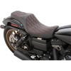Șa PREDATOR III double diamond negru/roșu DRAG SPECIALTIES 0803-0604