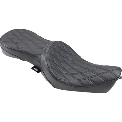 Șa cu profil jos double bucket diamond black DRAG SPECIALTIES 0804-0605