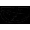 Șa solo front low profile vinil negru DRAG SPECIALTIES 0805-0087 Șa solo front low profile vinil negru DRAG SPECIALTIES 0805-0087 thumb