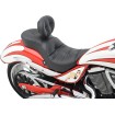 Șa turistică cu profil redus și spătar din vinil negru DRAG SPECIALTIES 0810-1577 Șa turistică cu profil redus și spătar din vinil negru DRAG SPECIALTIES 0810-1577 thumb