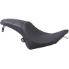 Șa PREDATOR față netedă cu piele solar-reflectorizantă neagră DRAG SPECIALTIES 0810-1597