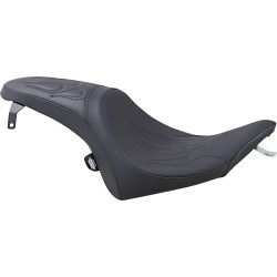 Șa PREDATOR față netedă cu piele solar-reflectorizantă neagră DRAG SPECIALTIES 0810-1597 Șa PREDATOR față netedă cu piele solar-reflectorizantă neagră DRAG SPECIALTIES 0810-1597