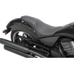 Șa PREDATOR față netedă cu piele solar-reflectorizantă neagră DRAG SPECIALTIES 0810-1597 thumb