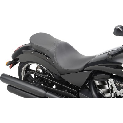 Șa spate cu profil jos din vinil negru DRAG SPECIALTIES 0810-1605
